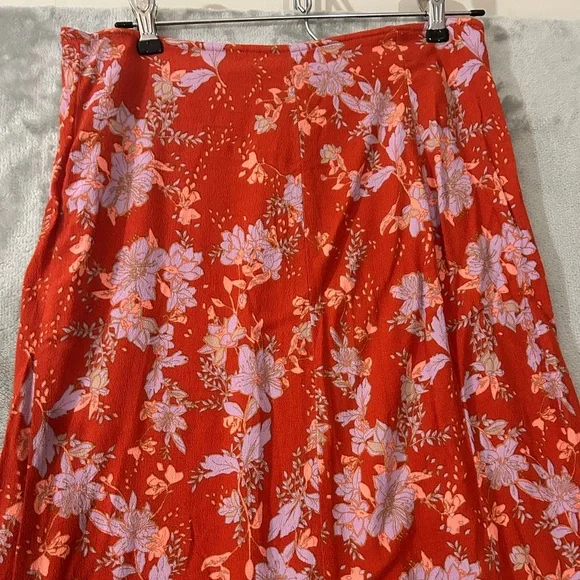 Free people retro love high waisted midi skirt - Picture 8 of 10